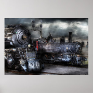 1218 - Wartete Abfahrt Poster