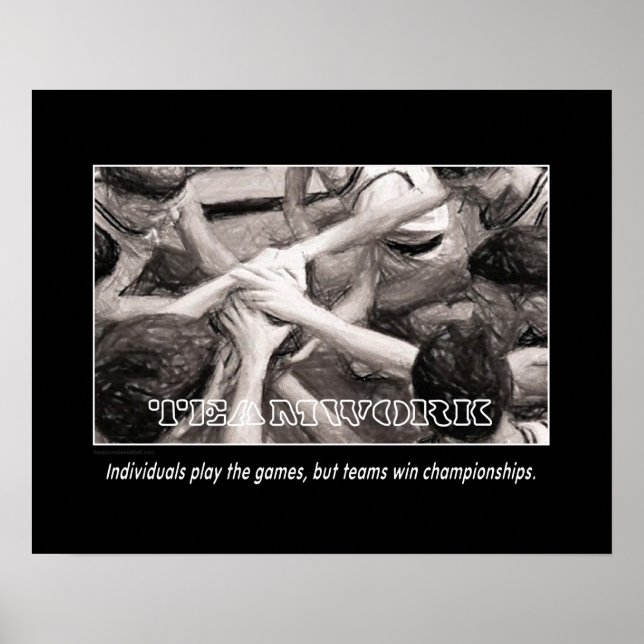 #121 (Matte) Basketball-Poster Poster (Vorne)