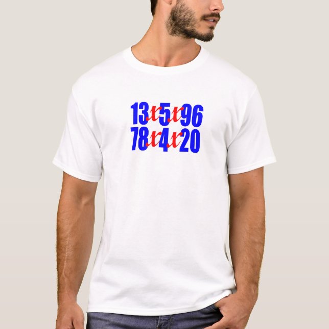 1234567890 T-Shirt (Vorderseite)