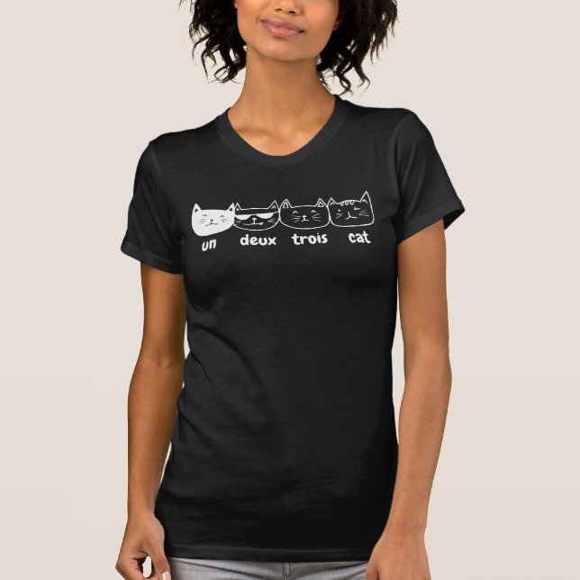 123 CAT, 123 CAT/FRENCH CAT  T-Shirt (Vorderseite)