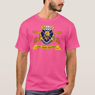 123. Rüstungsregiment mit Br Ribbon X T-Shirt