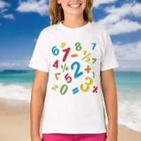 123 Zahlen Math Colorful