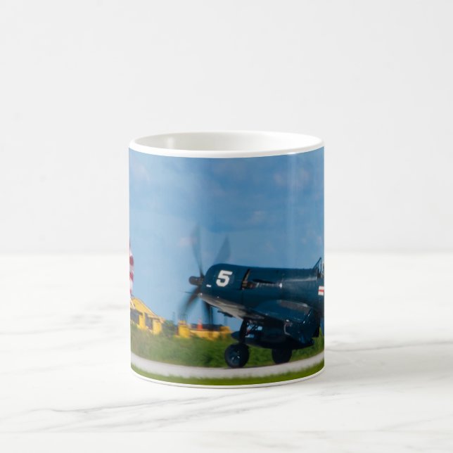 124692 F4U-5N Seeräuber-Landungs-Tasse Tasse (Mittel)