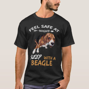 124 Fühlen Sie sich nachts sicher mit einem Beagle T-Shirt