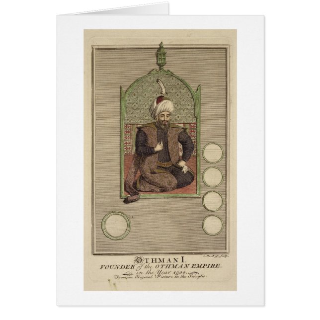 (1259-1326) Gründer Osman Is des Osmanischen (Vorne)