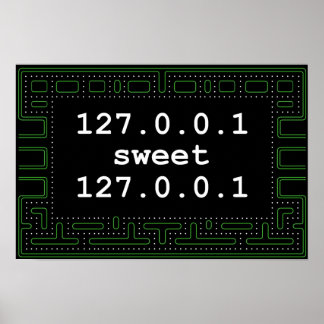 127,0,0,1 süß 127,0,0,1 poster