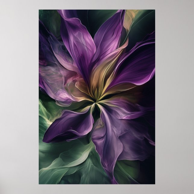 1284 Floral Poster (Vorne)