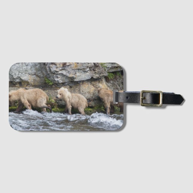 128 Grazers CUB an den Bach-Fällen - Gepäckanhänger (Vorderseite (Horizontal))