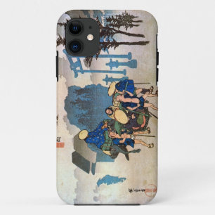 12. 三 宿, 広 重 Mishima-juku, Hiroshige, Ukiyo-e Case-Mate iPhone Hülle