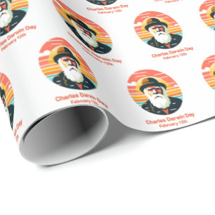 12.02. Charles Darwin Day Geschenkpapier