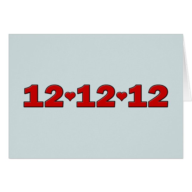 12.12.12 Herz (Vorderseite (Horizontal))
