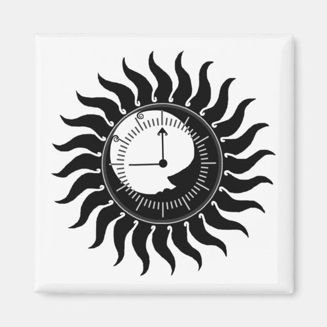 12:45 Himmelsuhr Magnet (Vorne)