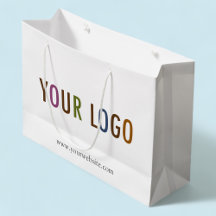 12.5 in der Custom Gift Shopping Bag mit Firmenlog