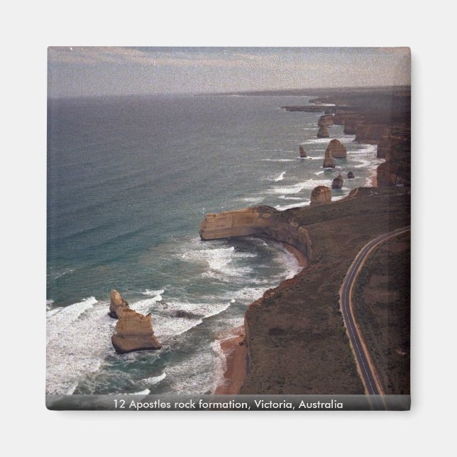 12 Apostelgestein, Victoria, Australien Magnet (Vorne)