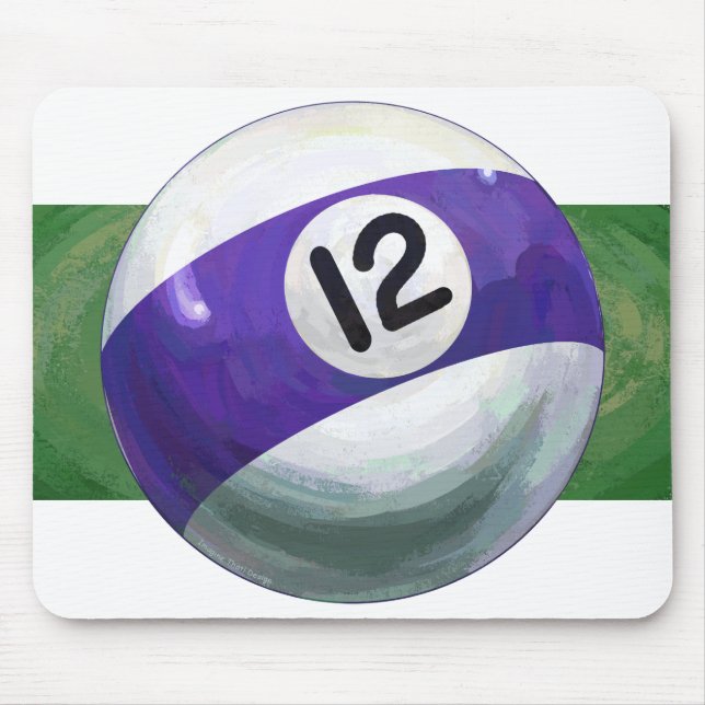 12 Ball Mousepad (Vorne)