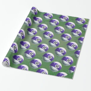 12 Ball Pattern Geschenkpapier