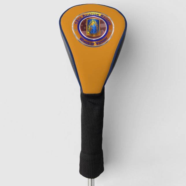 12. Bekämpfungsbrigade Golf Headcover (Vorderseite)