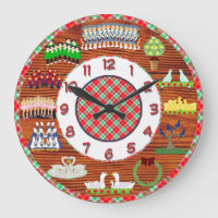 12 Days of Christmas Clock Wood und Plädoyer