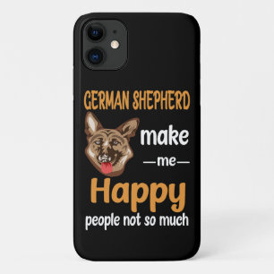 12 Deutsche Hirte machen mich glücklich, nicht so Case-Mate iPhone Hülle