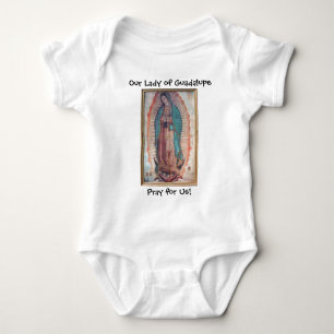 12. Dezember   unsere Dame von Guadalupe Baby Strampler