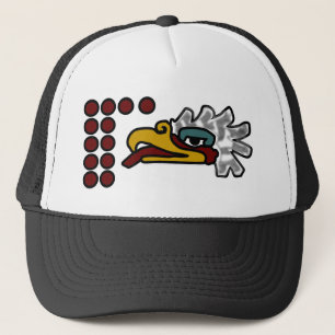 12 Eagle aztekisches Tageszeichen Truckerkappe