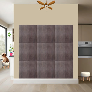 #12 Elegant Dark Wood Grain - Rustikal & modern Fliese
