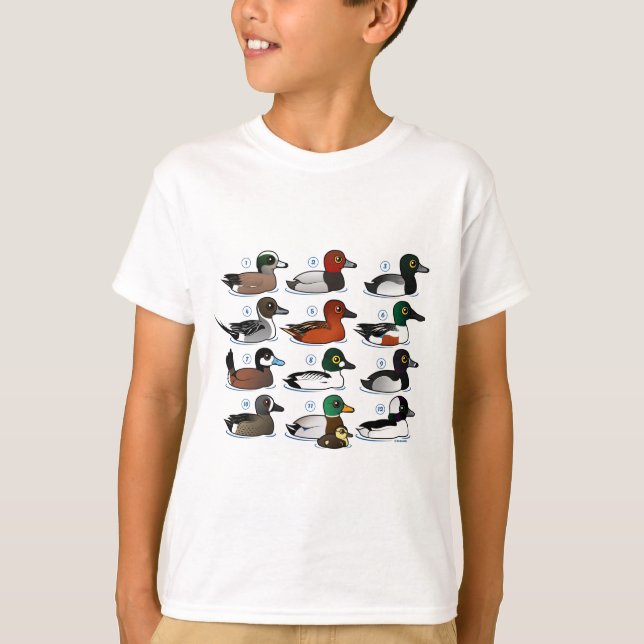 12 Enten T-Shirt (Vorderseite)