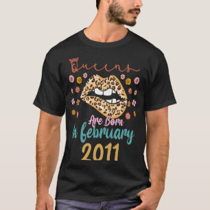 12. Februar Geburtstag Diese Königin war im Februa T-Shirt