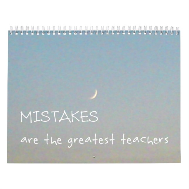 12 Fehler 2018 Inspirationskalender Kalender (Titelbild)