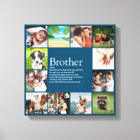12 Foto Collage Blue Fun Cool Brother Definition