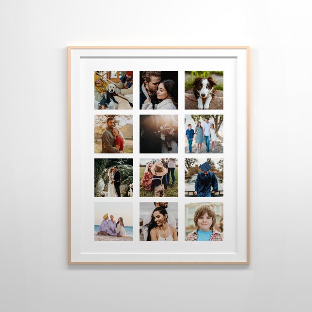 12 Foto-Collage Poster (Von Creator hochgeladen)