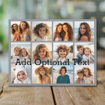 12 Foto Instagram Collage Pastellgrauer Hintergrun Postkarte<br><div class="desc">Ein einfaches Raster mit Ihren Lieblings-Fotos in einer Foto-Collage mit 12 Fotos und einem Textblock gestapelt. Fügen Sie Ihre Lieblings-Bilder zu dieser lustigen Vorlage hinzu. Sie können Instagram-Foto oder andere Foto für dieses Raster verwenden.</div>