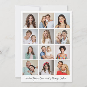 12 Fotocollage Ihre eigene Grußkarte hinzufügen