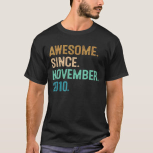 12. Geburtstag 12 Jahre Phantastisch seit November T-Shirt