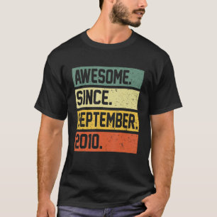 12. Geburtstag 12 Jahre Phantastisch seit Septembe T-Shirt