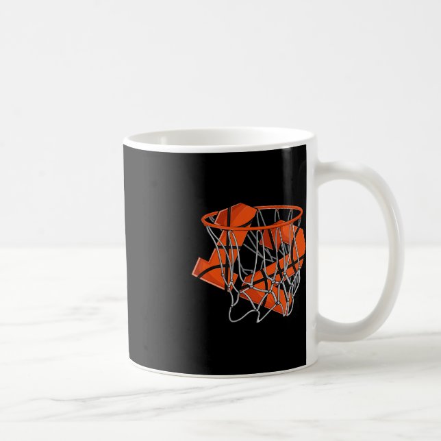 12. Geburtstag Basketball Kinder Kaffeetasse (Rechts)