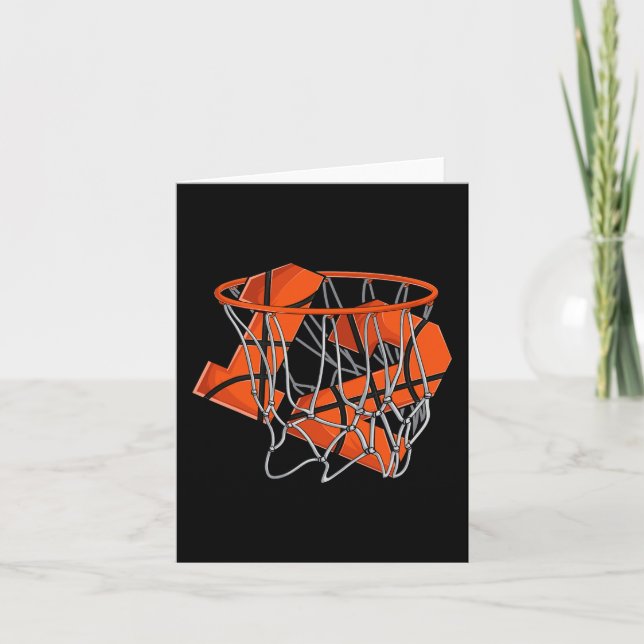 12. Geburtstag Basketball Kinder Karte (Vorderseite)