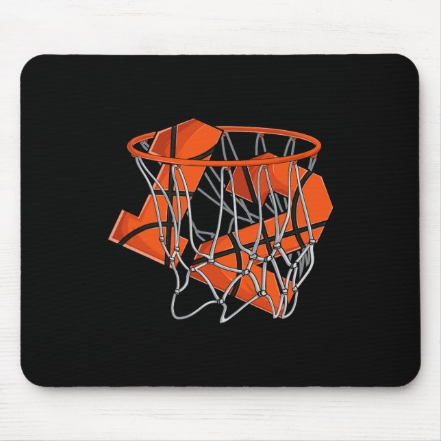 12. Geburtstag Basketball Kinder Mousepad (Vorne)