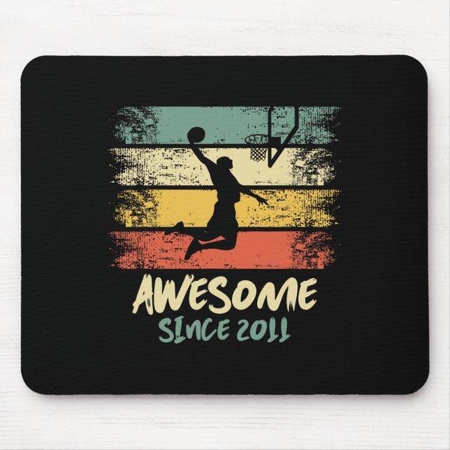 12. Geburtstag Basketball-Spieler Phantastisch sei Mousepad (Vorne)
