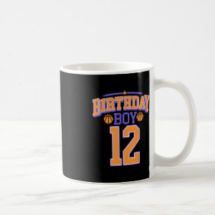 12. Geburtstag Boy Basketball Lover 12 Jahre Altes Kaffeetasse