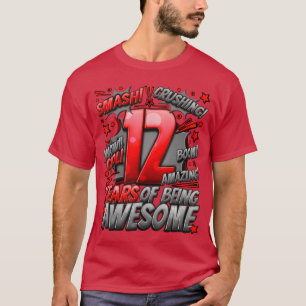 12. Geburtstag Comic-Stil Toll seit 2011 12 Jahre T-Shirt