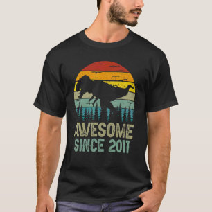 12. Geburtstag Dinosaurier 12 Jahre Phantastische  T-Shirt