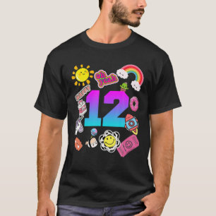12. Geburtstag Funny Niedlich 12 Jahre alt Geburts T-Shirt