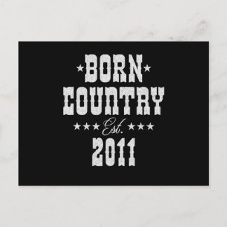 12. Geburtstag für Country-Western-Musikliebhaber Postkarte