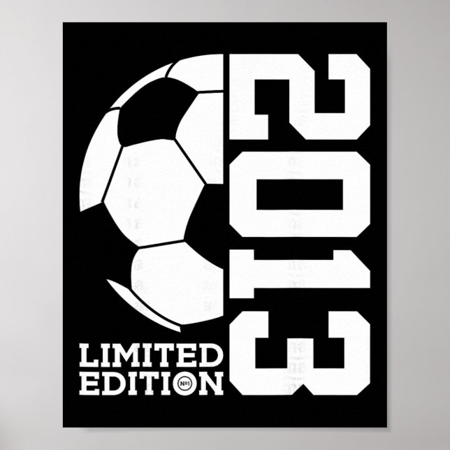 12. Geburtstag Fußball Limited Edition 2013  Poster (Vorne)