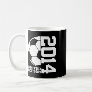 12. Geburtstag Fußball Limited Edition 2014 Kaffeetasse