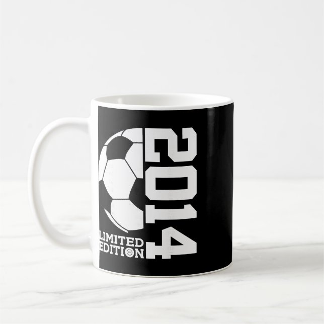 12. Geburtstag Fußball Limited Edition 2014  Kaffeetasse (Links)