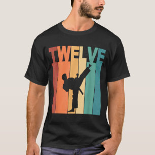 12. Geburtstag Karate Taekwondo Thema 12 Jahre alt T-Shirt