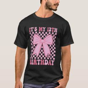 12. Geburtstag mit Coquette-Thema Zwölfjähriges Mä T-Shirt