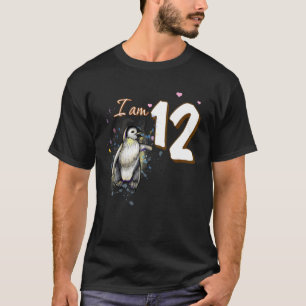 12. Geburtstag Niedlicher Pinguin Fan T-Shirt